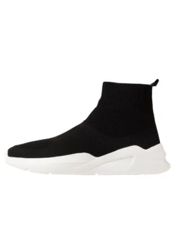 Pier One Sneakers Hoog - Black/White