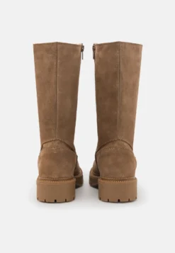 Pier One Leather Winter Boot - Laarzen - Taupe -Pier One Winkel 7d3dcdb1074f4b39864b91fd14841c0d scaled