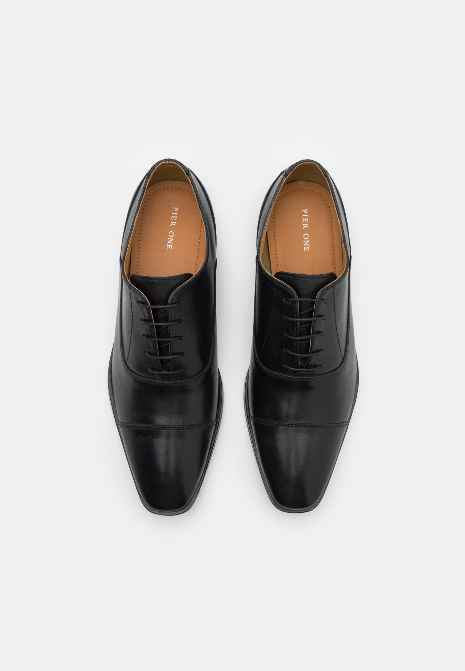 Pier One Leather- Veterschoenen - Black 4 Pier One Leather- Veterschoenen - Black - Afbeelding 4